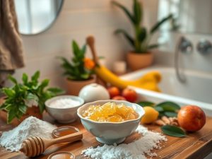 Domowy peeling do twarzy: bezpieczne domowe sposoby i praktyczne tipy